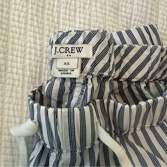 J. Crew Blue and White Striped Pants XS - Picture 3 of 4